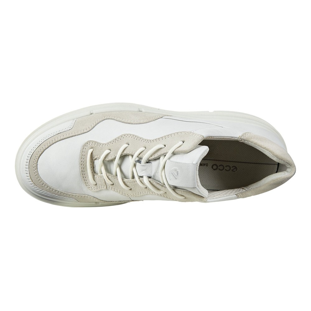 ECCO Womens Sneakers White - Soft X - KZL-724305